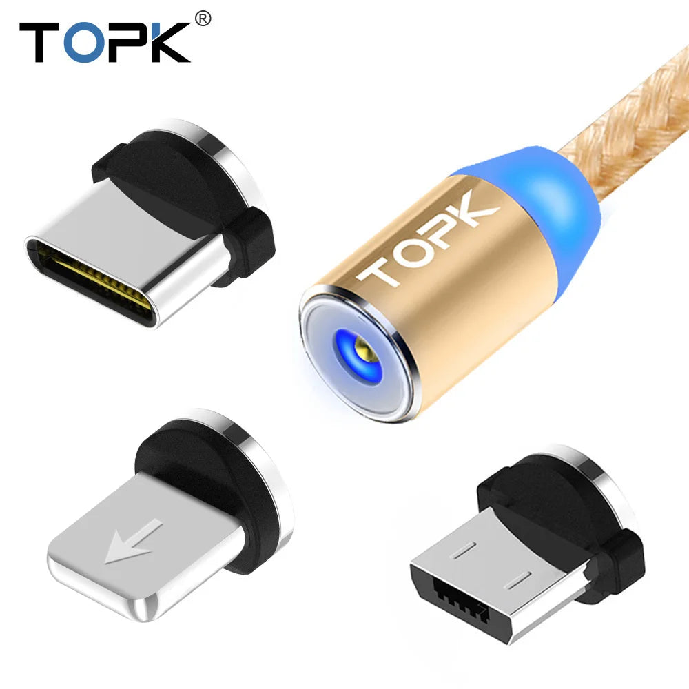 Magnetic Charging Cable 3 IN 1USB C Cable
