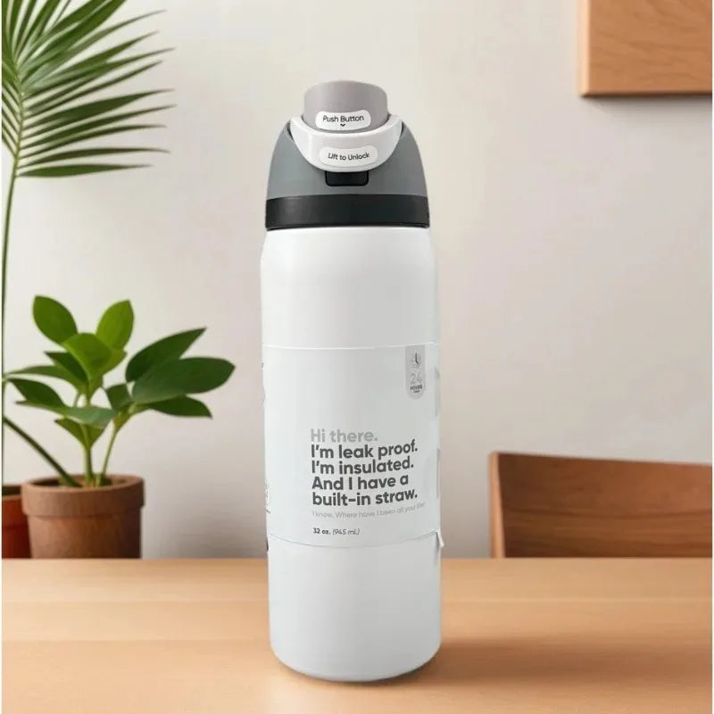 304 Stainless Steel 32oz Vacuum Insulated Sports Water Bottle
