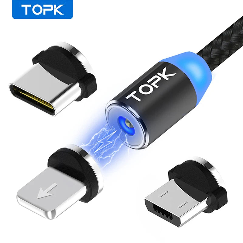 Magnetic Charging Cable 3 IN 1USB C Cable