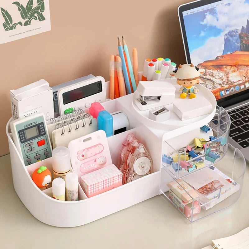 Makeup and Jewelry Organizer With Mirror